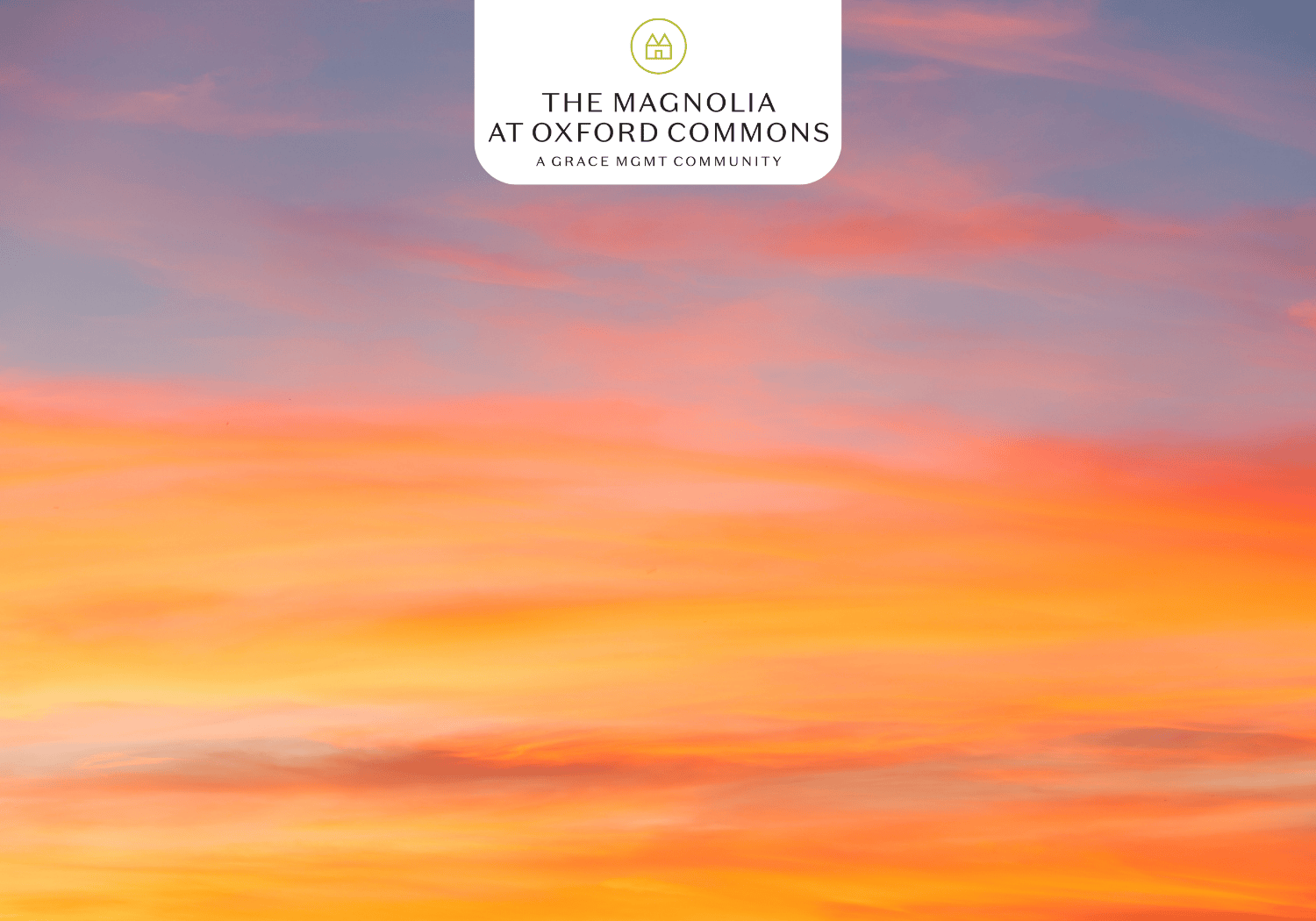 Magnolia- Summer sunsets - The Magnolia at Oxford Commons sunset